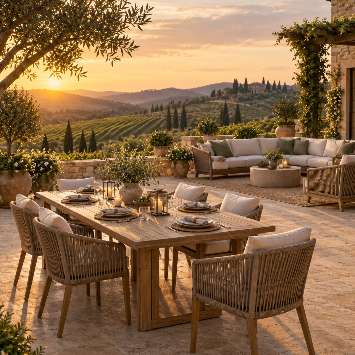 Outdoor Dining & Lounging