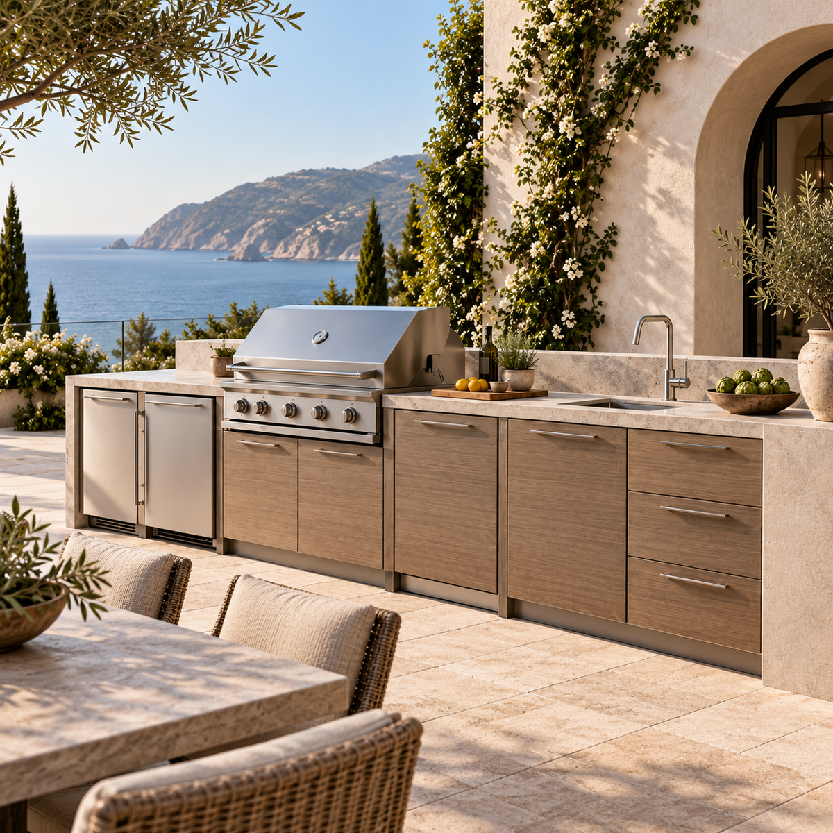 Modular Outdoor Kitchen