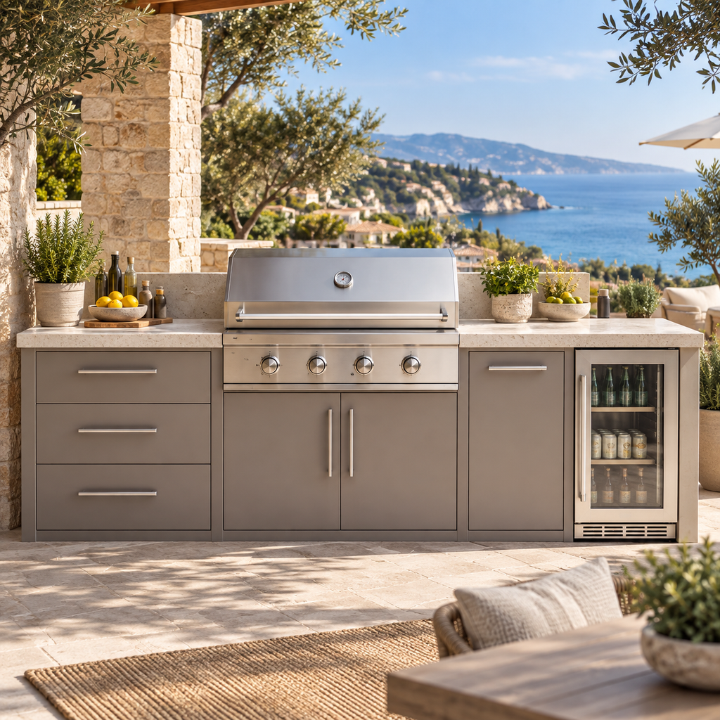 Built-In Grill Station
