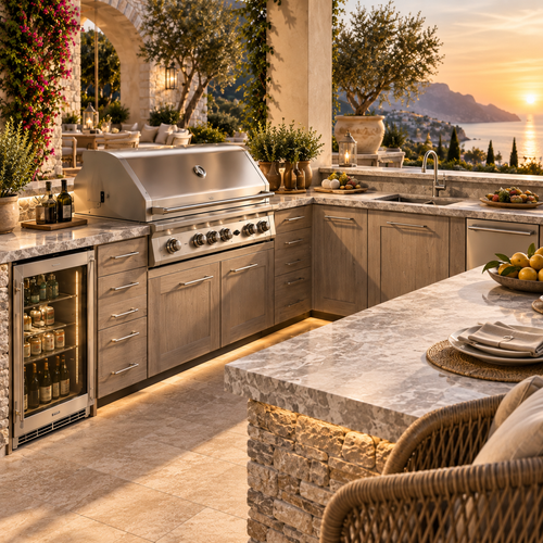 Complete Entertaining Kitchen