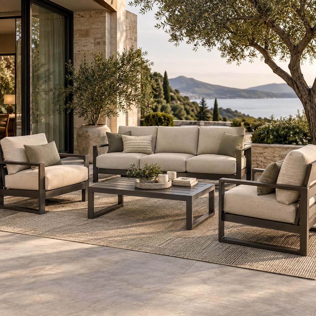 Deep Seating Outdoor Sofa Set
