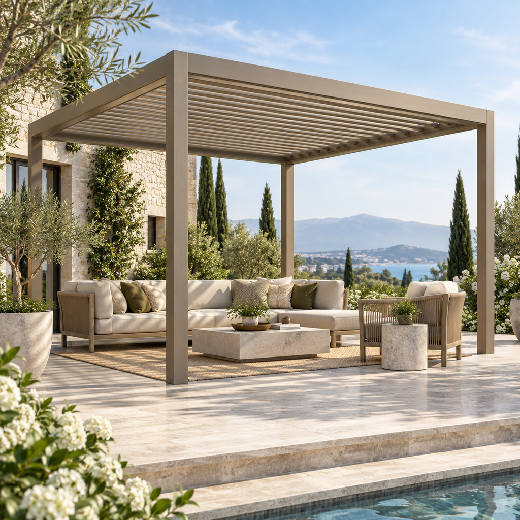 Freestanding Aluminum Pergola