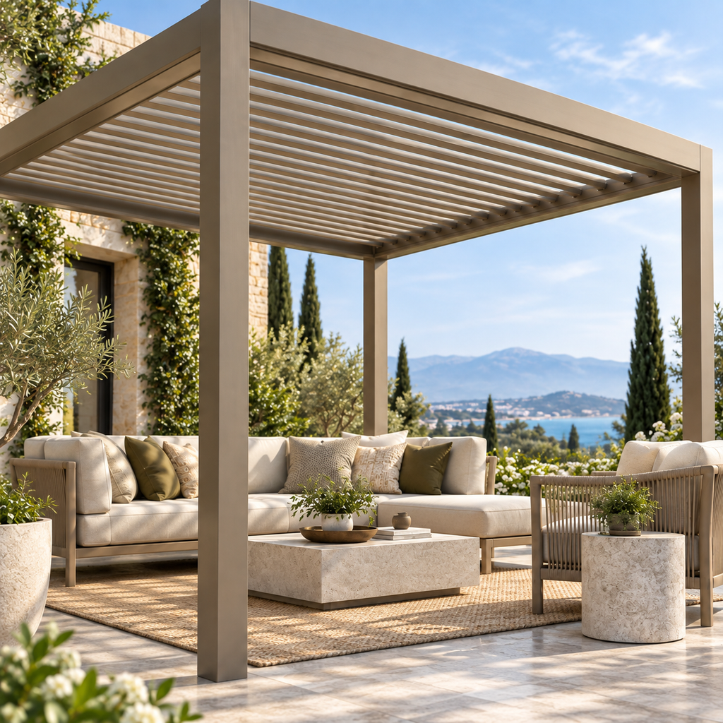 Freestanding Aluminum Pergola