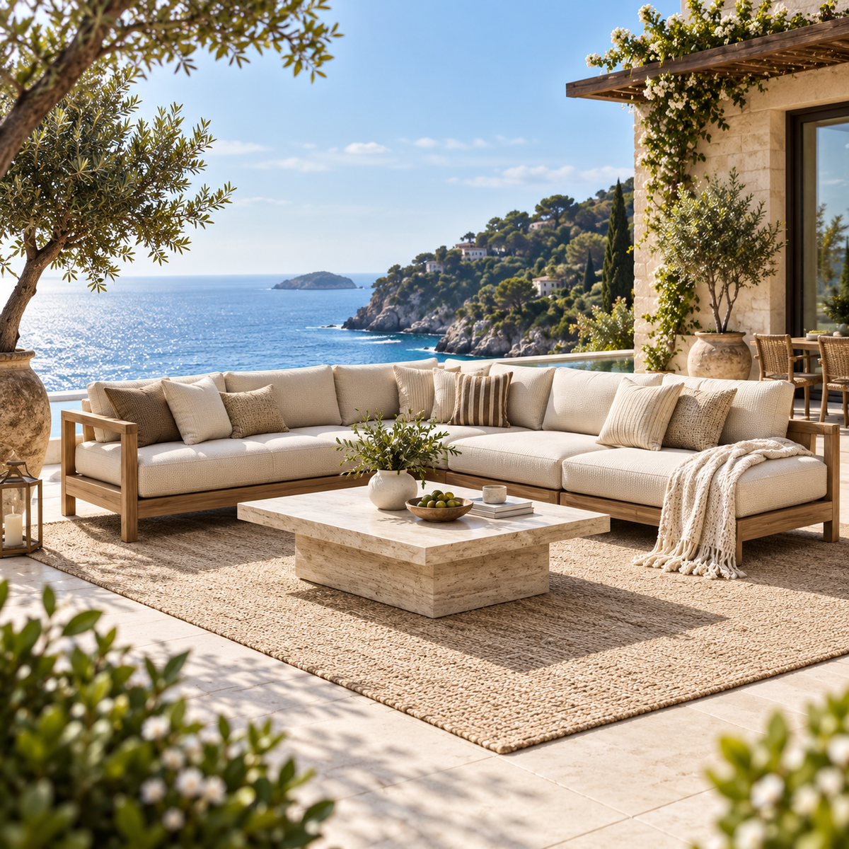 Modular Outdoor Lounge Set