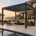 Motorized Louvered Pergola