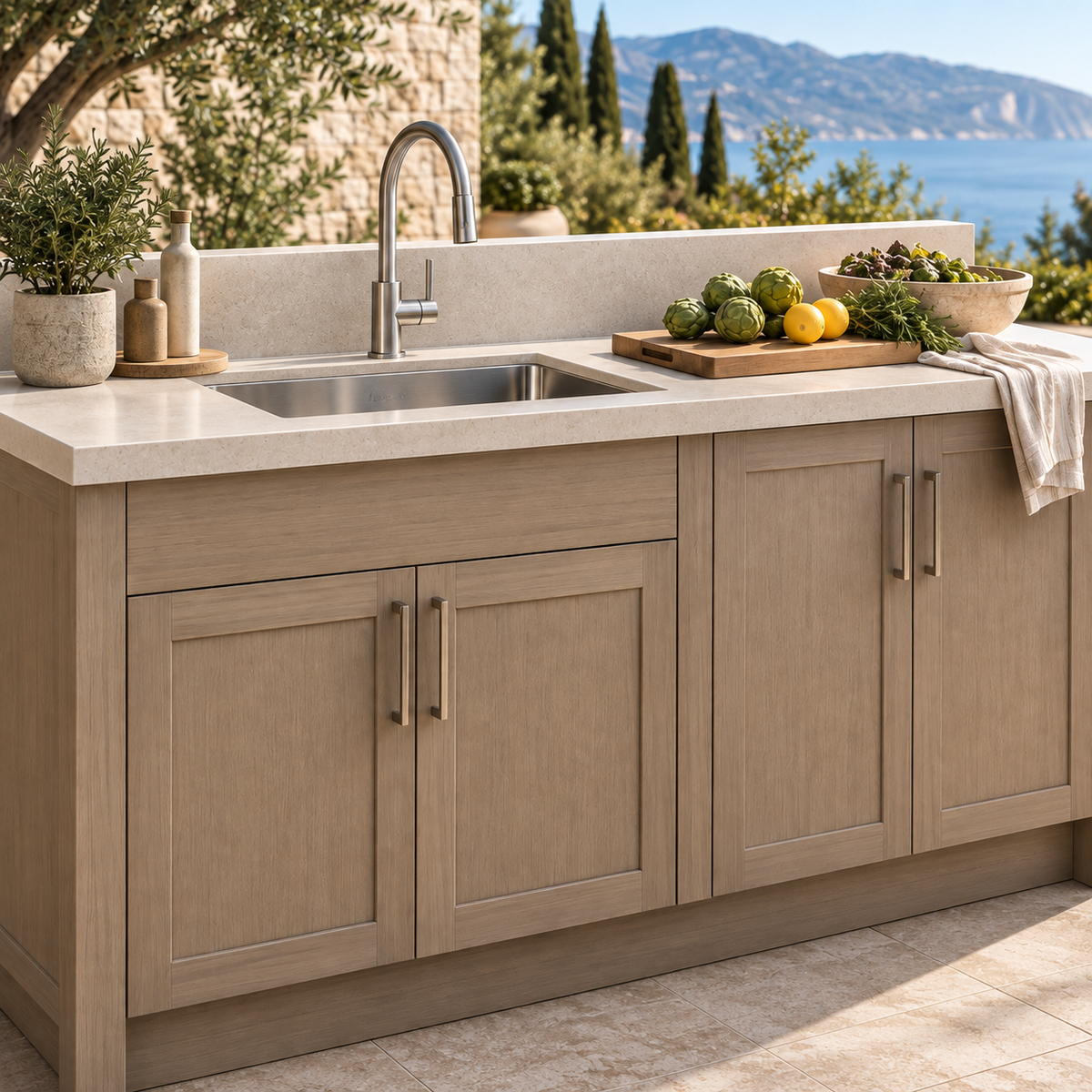 Sink & Prep Station