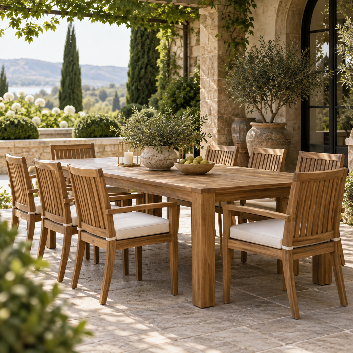 Teak Outdoor Dining Set