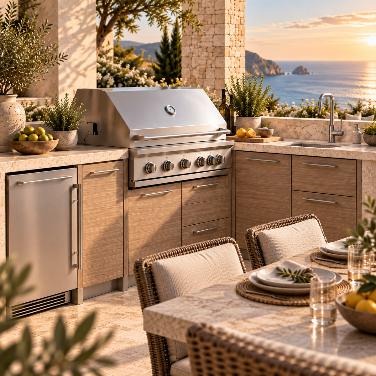 Modular Outdoor Kitchen